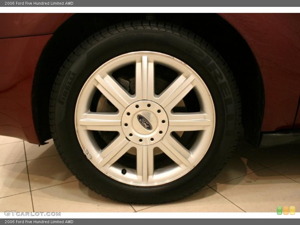 2006 Ford Five Hundred Limited AWD Wheel and Tire Photo #42192547