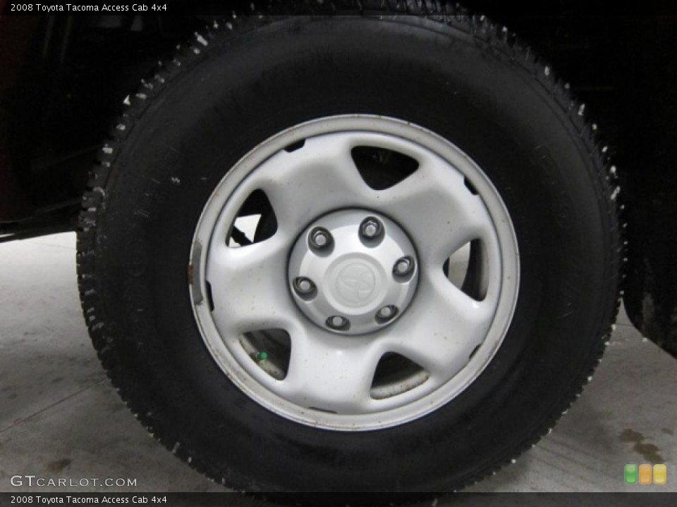 2008 Toyota Tacoma Access Cab 4x4 Wheel and Tire Photo #42192643
