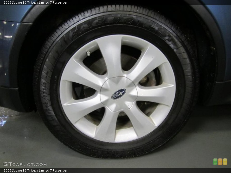 2006 Subaru B9 Tribeca Limited 7 Passenger Wheel and Tire Photo #42194999