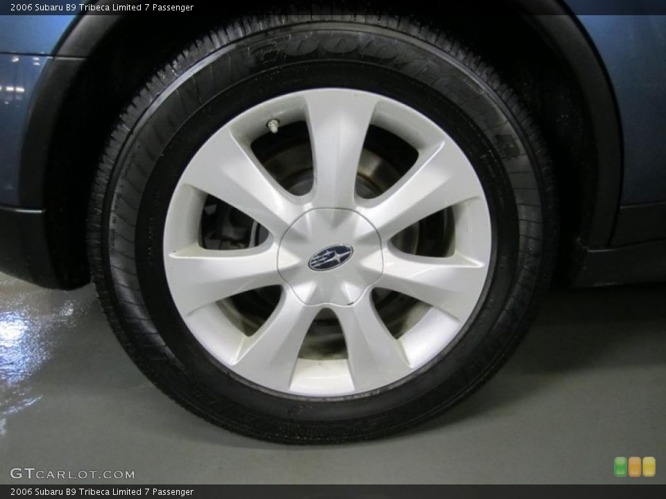 2006 Subaru B9 Tribeca Limited 7 Passenger Wheel and Tire Photo #42195159