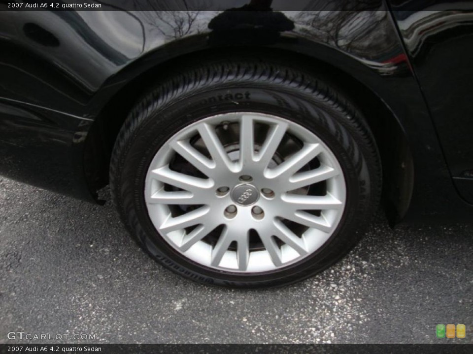 2007 Audi A6 4.2 quattro Sedan Wheel and Tire Photo #42201047