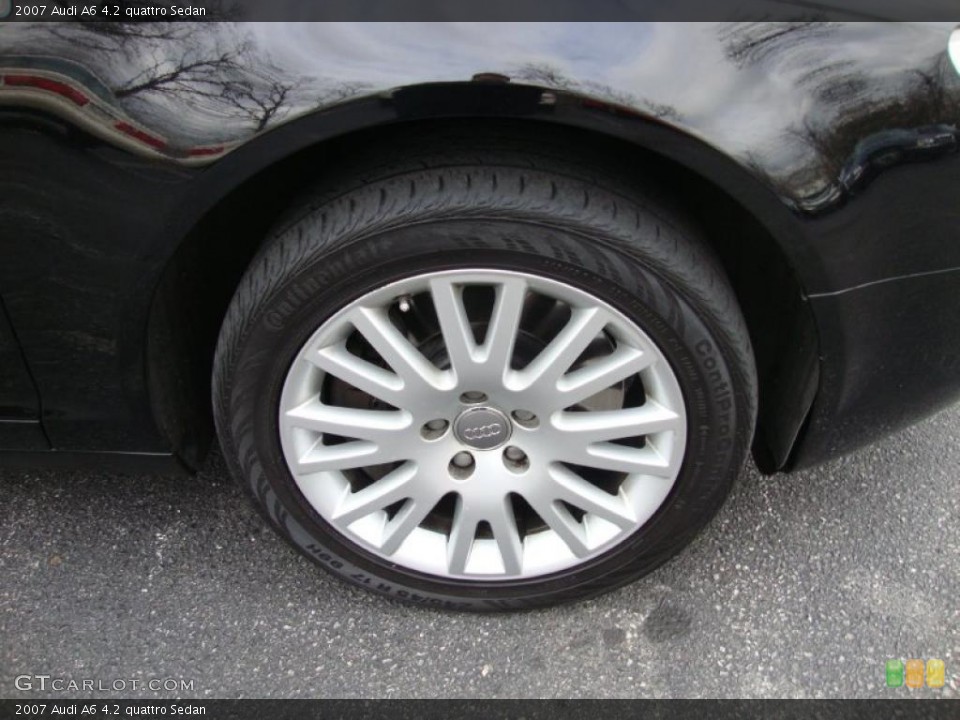 2007 Audi A6 4.2 quattro Sedan Wheel and Tire Photo #42201055