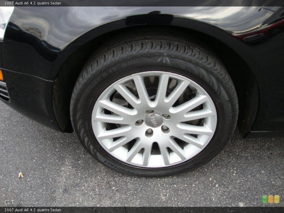 2007 Audi A6 4.2 quattro Sedan Wheel and Tire Photo #42201123