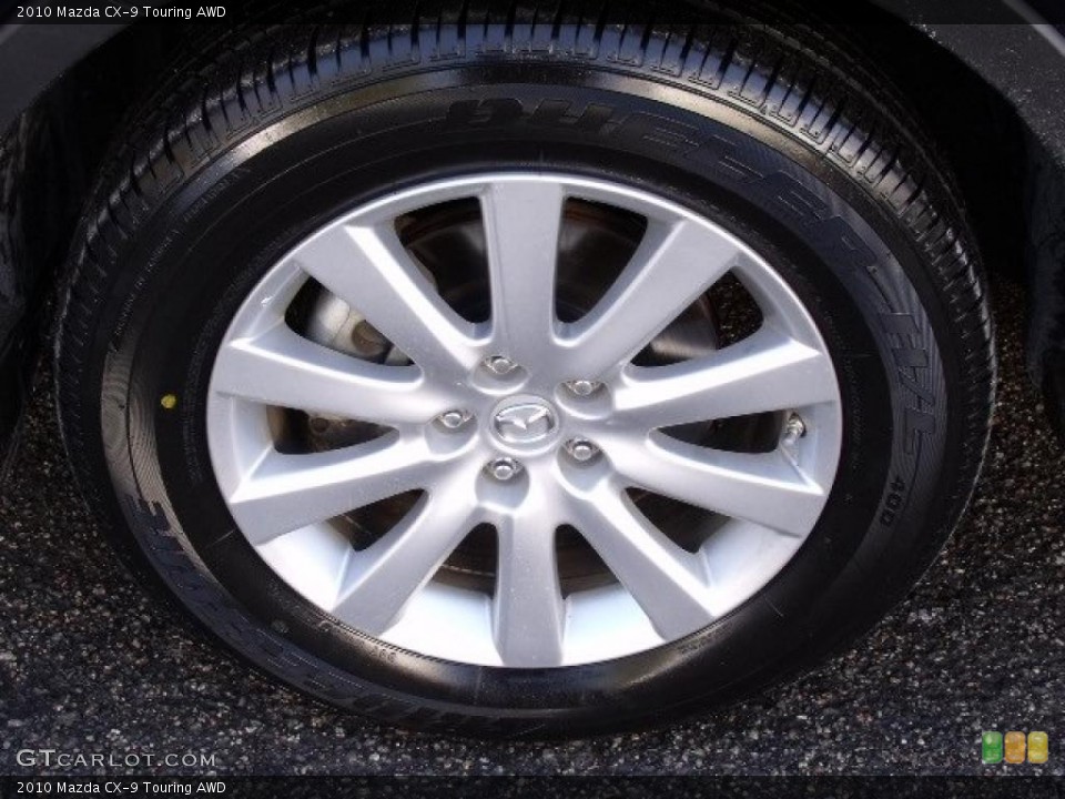 2010 Mazda CX-9 Touring AWD Wheel and Tire Photo #42203063