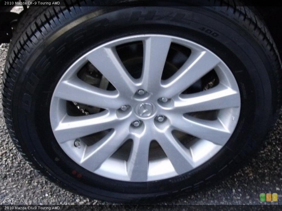 2010 Mazda CX-9 Touring AWD Wheel and Tire Photo #42203091