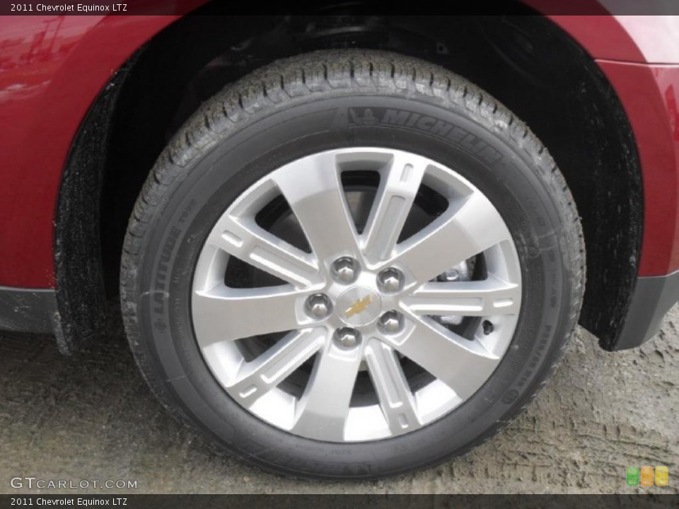 2011 Chevrolet Equinox LTZ Wheel and Tire Photo #42204319