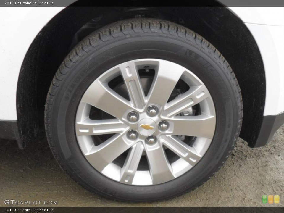 2011 Chevrolet Equinox LTZ Wheel and Tire Photo #42205103