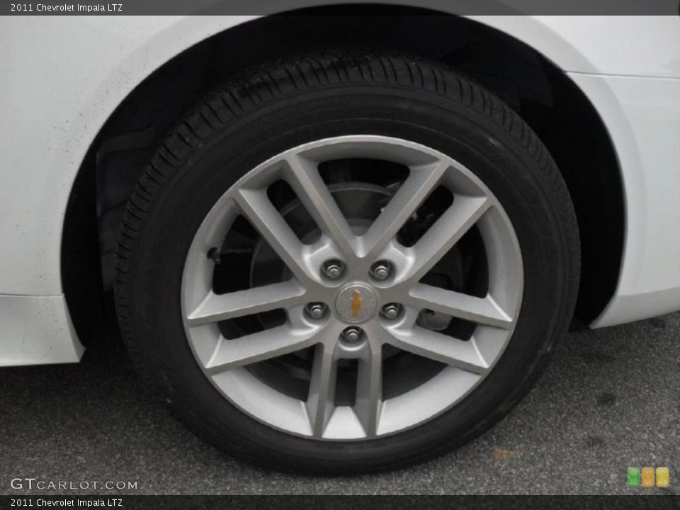 2011 Chevrolet Impala LTZ Wheel and Tire Photo #42205867