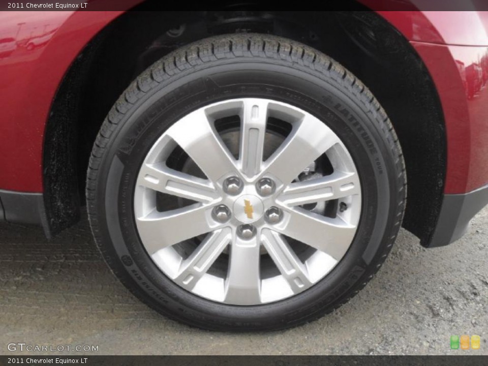 2011 Chevrolet Equinox LT Wheel and Tire Photo #42207835