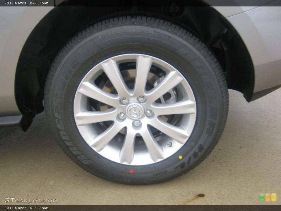 2011 Mazda CX-7 i Sport Wheel and Tire Photo #42213343