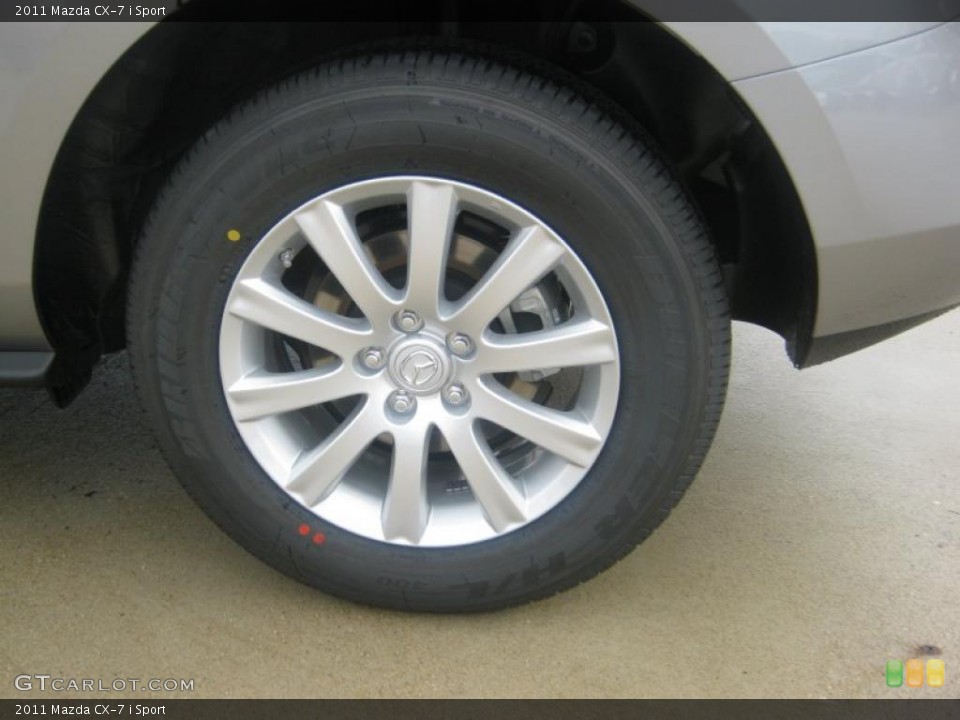 2011 Mazda CX-7 i Sport Wheel and Tire Photo #42213767