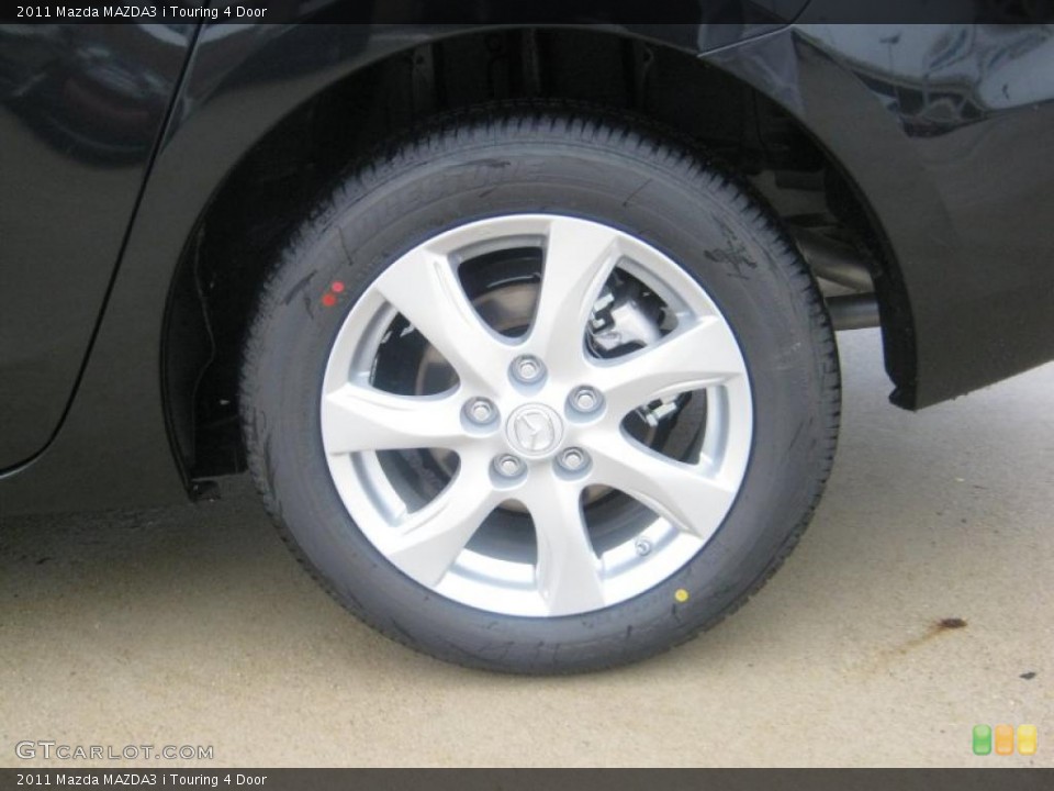 2011 Mazda MAZDA3 i Touring 4 Door Wheel and Tire Photo #42214179