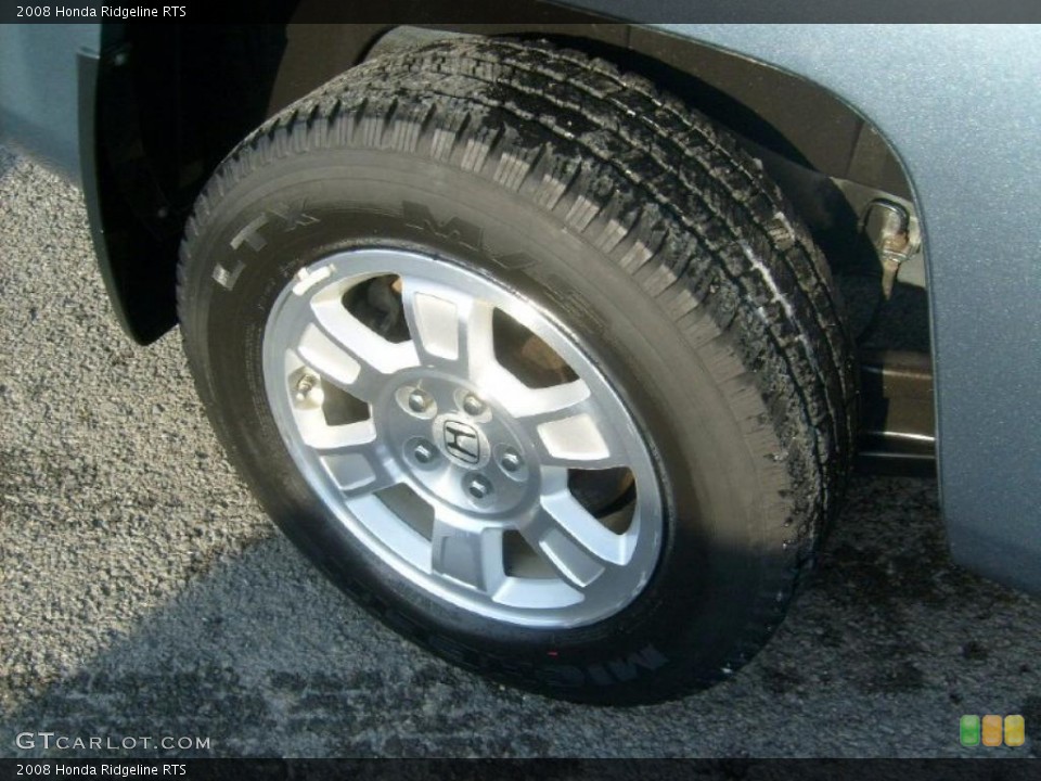 2008 Honda Ridgeline RTS Wheel and Tire Photo #42214927