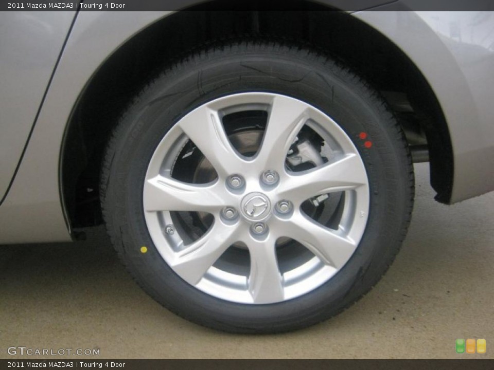 2011 Mazda MAZDA3 i Touring 4 Door Wheel and Tire Photo #42214975