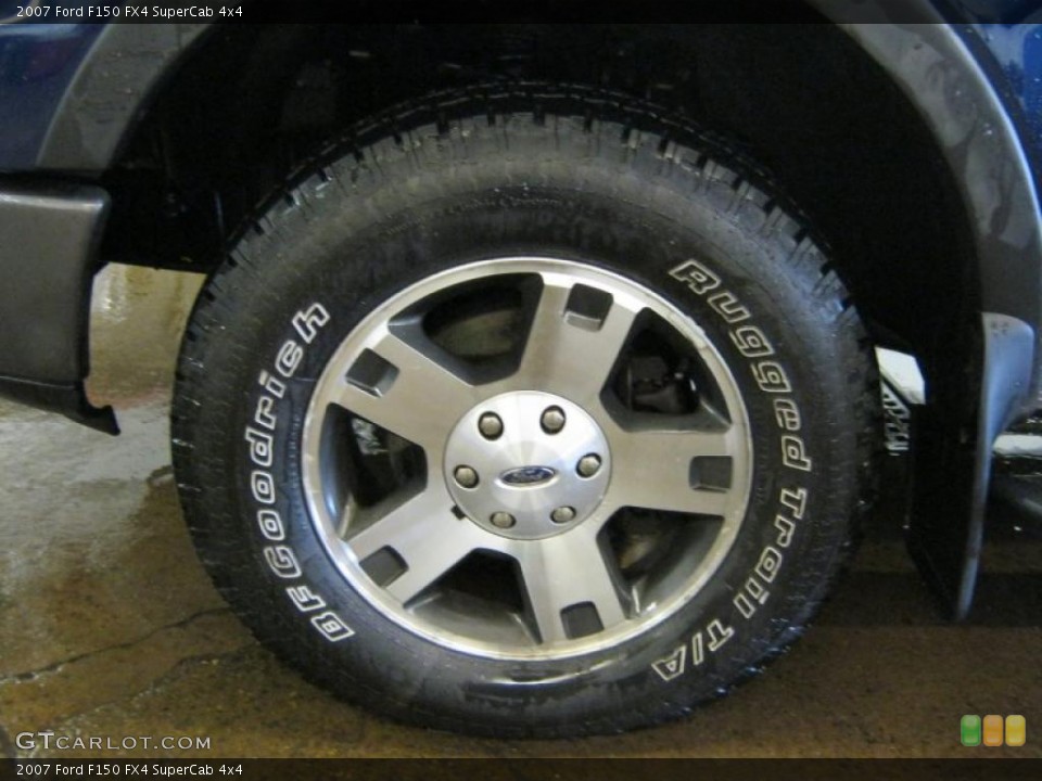 2007 Ford F150 FX4 SuperCab 4x4 Wheel and Tire Photo #42220352