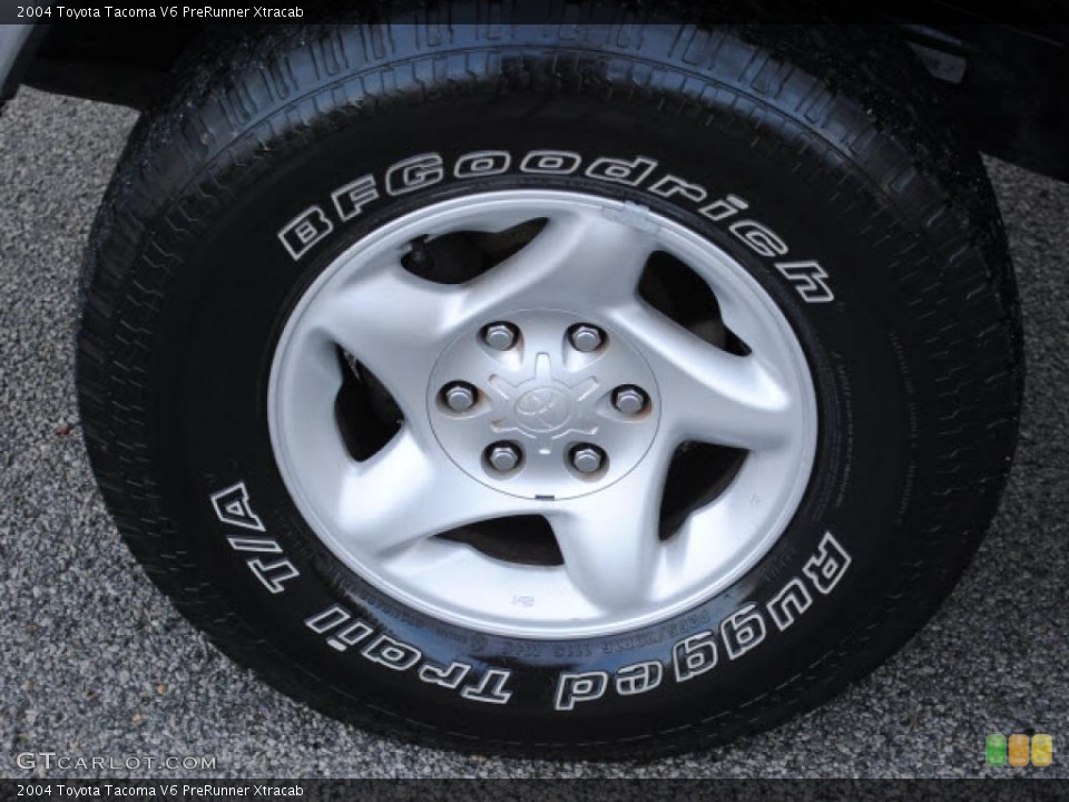 2004 Toyota Tacoma V6 PreRunner Xtracab Wheel and Tire Photo #42230476