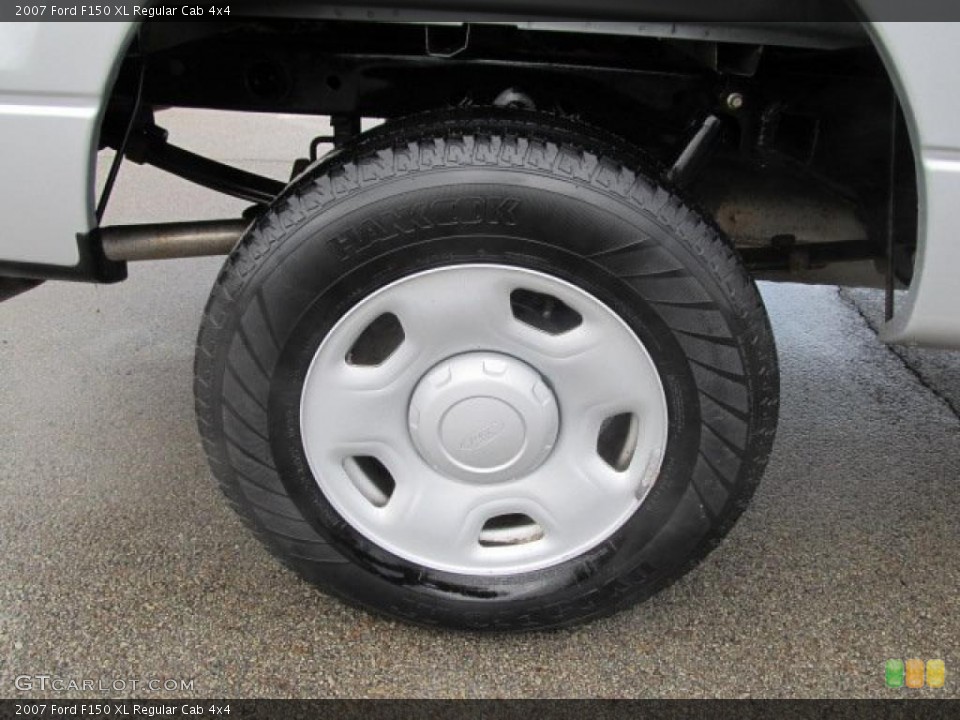 2007 Ford F150 XL Regular Cab 4x4 Wheel and Tire Photo #42255146