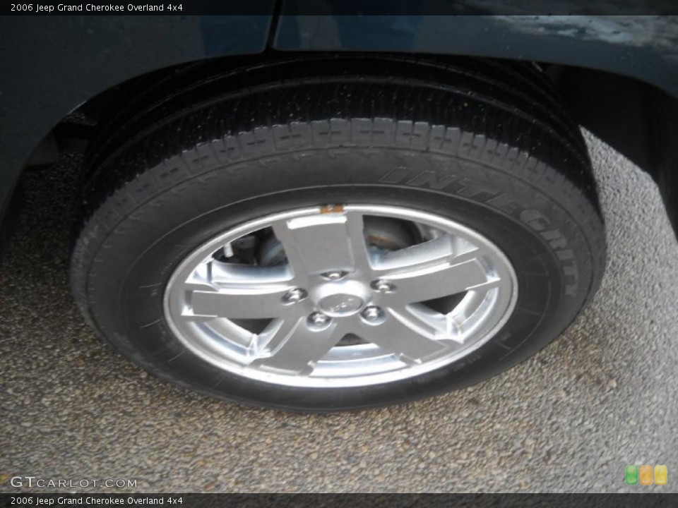 2006 Jeep Grand Cherokee Overland 4x4 Wheel and Tire Photo #42255518