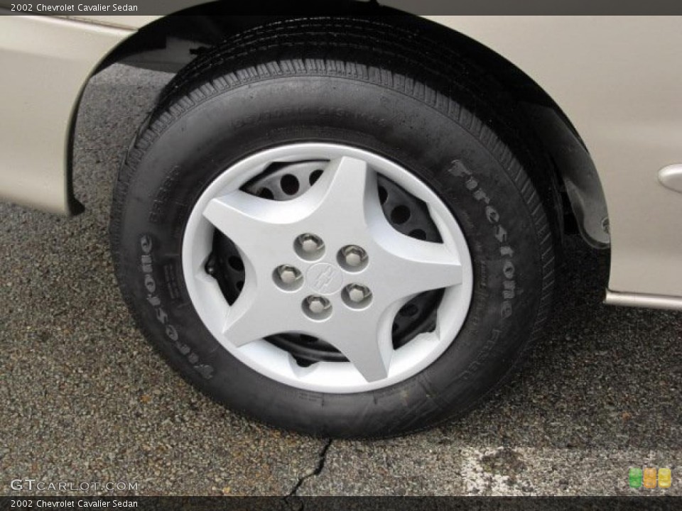 2002 Chevrolet Cavalier Sedan Wheel and Tire Photo #42256154