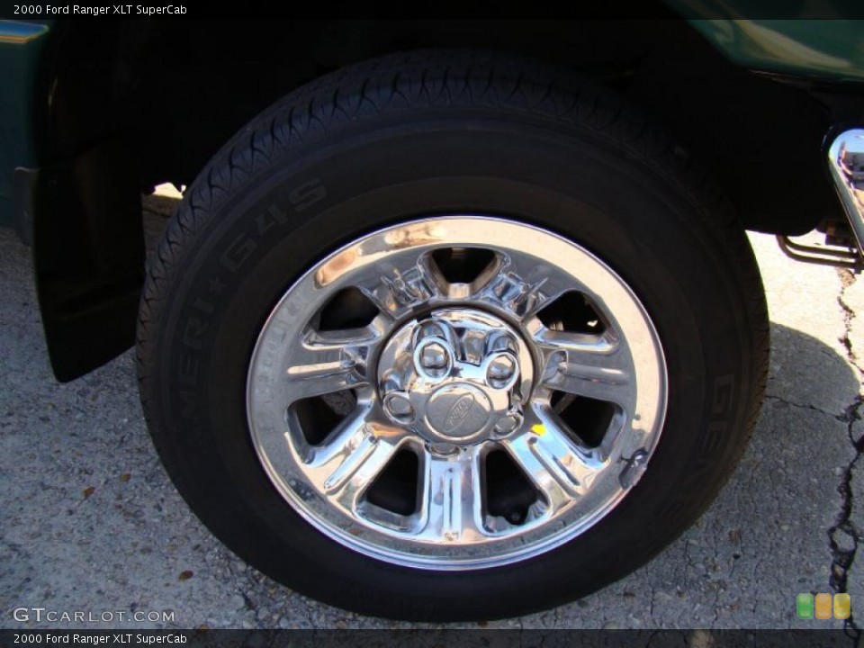 2000 Ford Ranger XLT SuperCab Wheel and Tire Photo #42256594