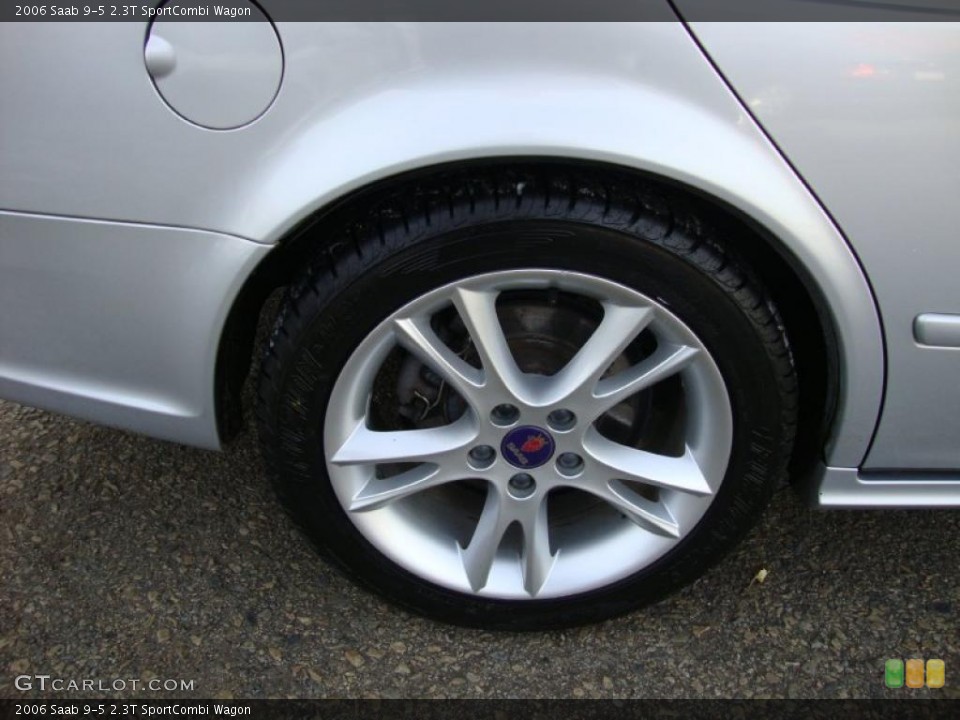 2006 Saab 9-5 2.3T SportCombi Wagon Wheel and Tire Photo #42261006