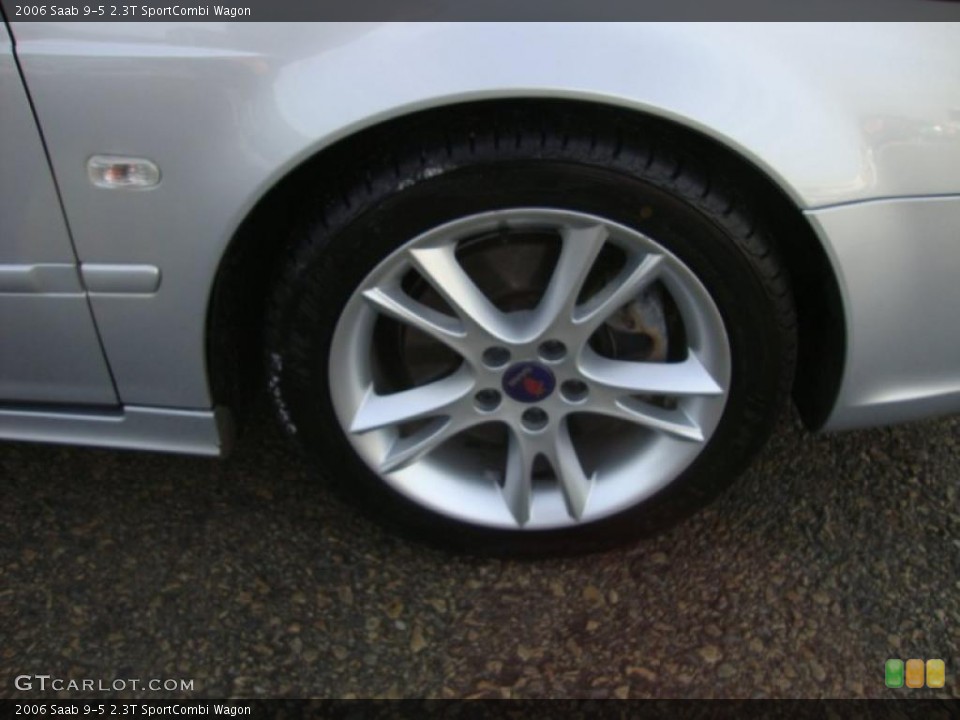 2006 Saab 9-5 2.3T SportCombi Wagon Wheel and Tire Photo #42261022