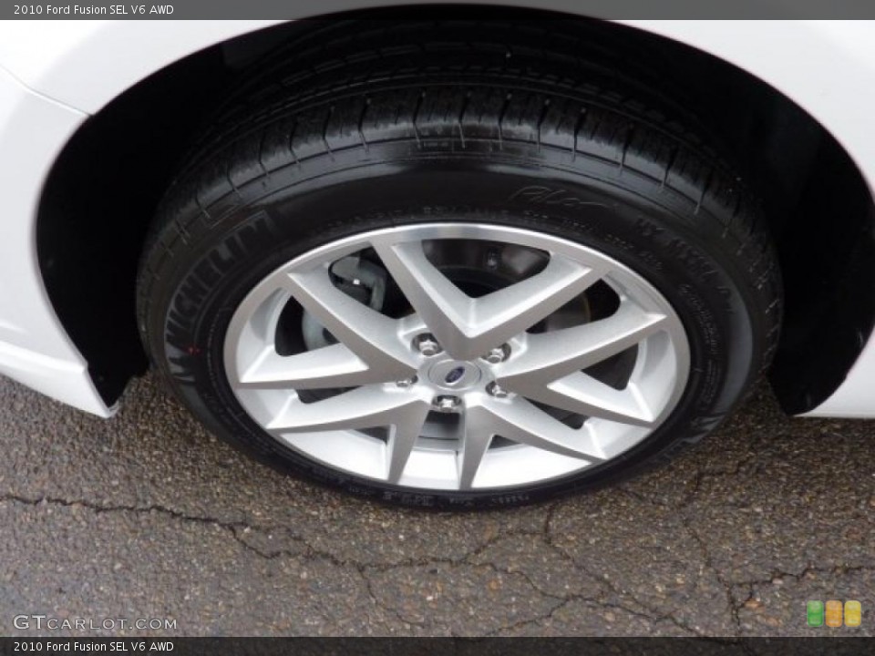 2010 Ford Fusion SEL V6 AWD Wheel and Tire Photo #42266509