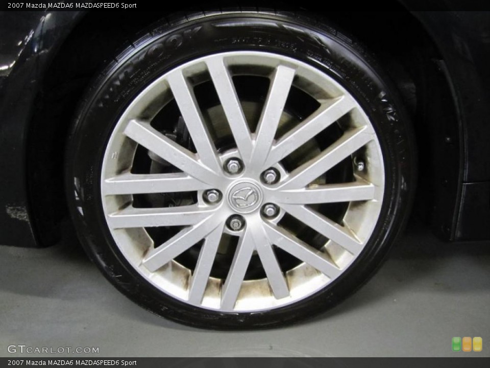 2007 Mazda MAZDA6 MAZDASPEED6 Sport Wheel and Tire Photo #42269395