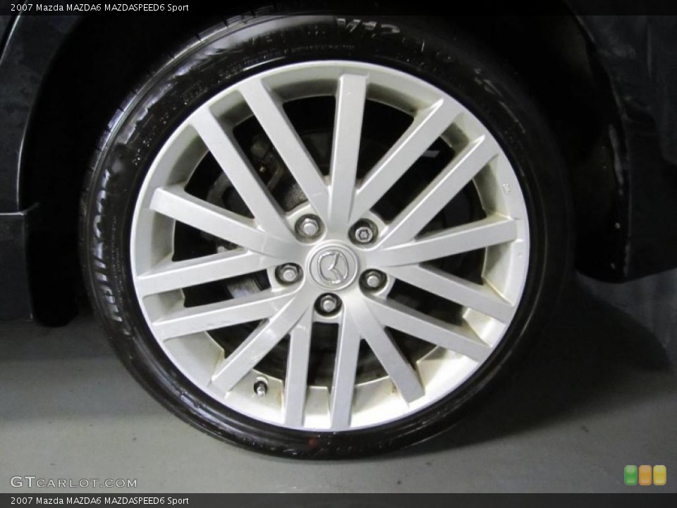 2007 Mazda MAZDA6 MAZDASPEED6 Sport Wheel and Tire Photo #42269415