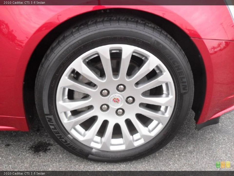 2010 Cadillac CTS 3.6 Sedan Wheel and Tire Photo #42271323
