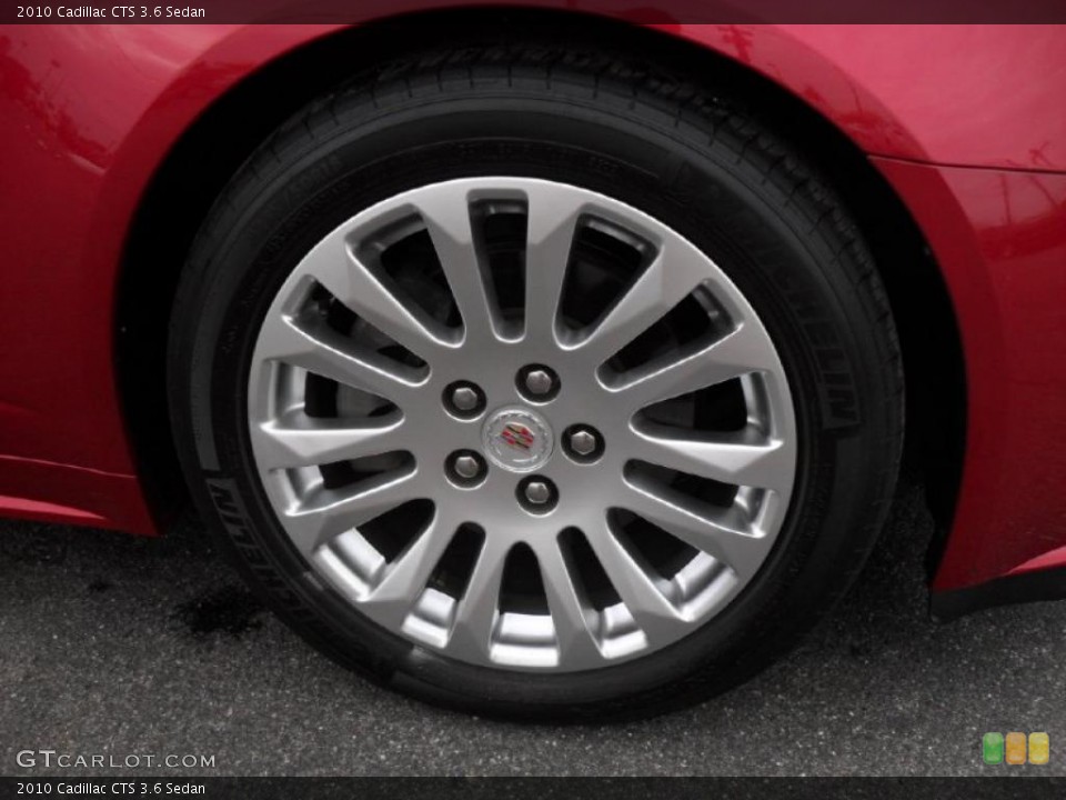 2010 Cadillac CTS 3.6 Sedan Wheel and Tire Photo #42271347