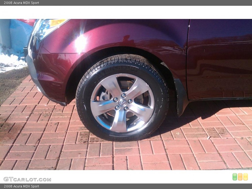 2008 Acura MDX Sport Wheel and Tire Photo #42274003