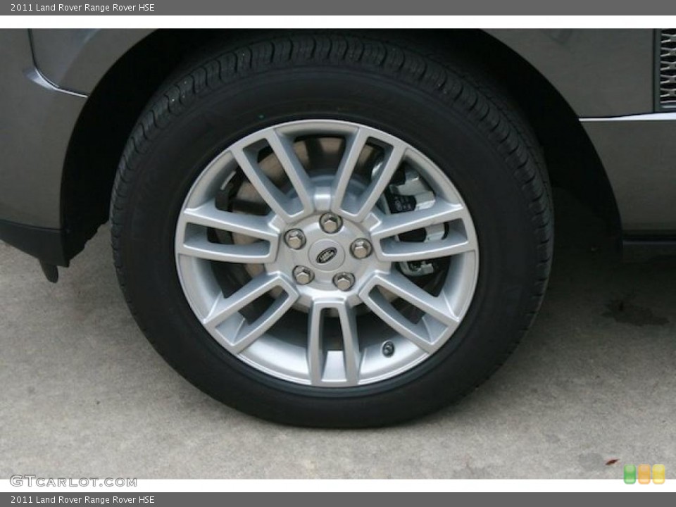 2011 Land Rover Range Rover HSE Wheel and Tire Photo #42274291