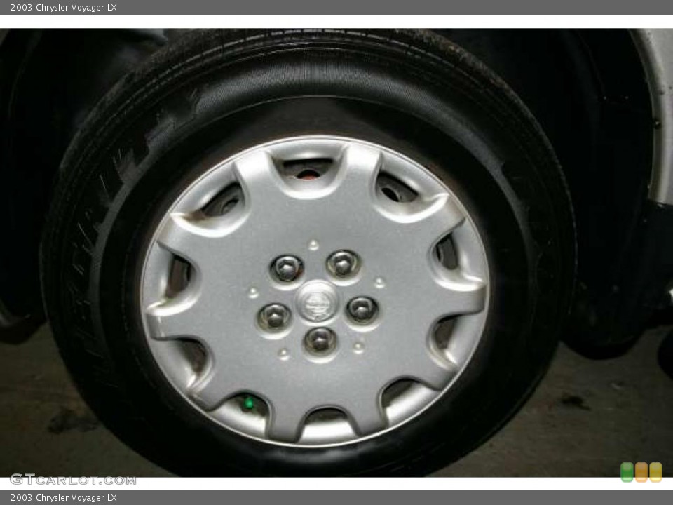 2003 Chrysler Voyager LX Wheel and Tire Photo #42281508