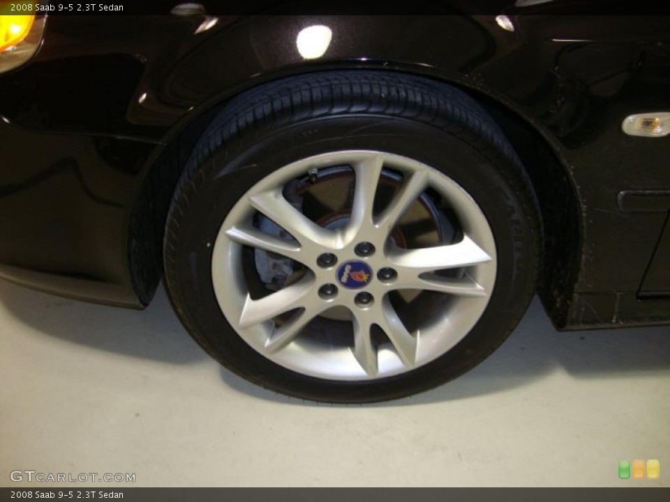 2008 Saab 9-5 2.3T Sedan Wheel and Tire Photo #42286314