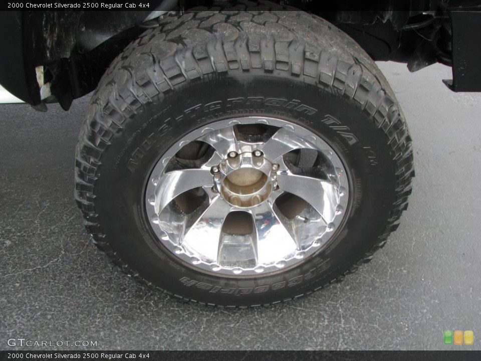 2000 Chevrolet Silverado 2500 Custom Wheel and Tire Photo #42290955