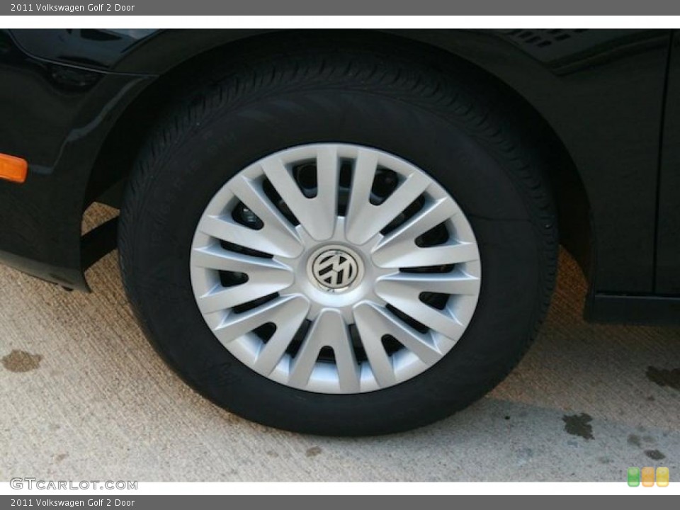 2011 Volkswagen Golf 2 Door Wheel and Tire Photo #42292957