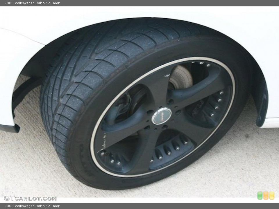 2008 Volkswagen Rabbit Custom Wheel and Tire Photo #42293203