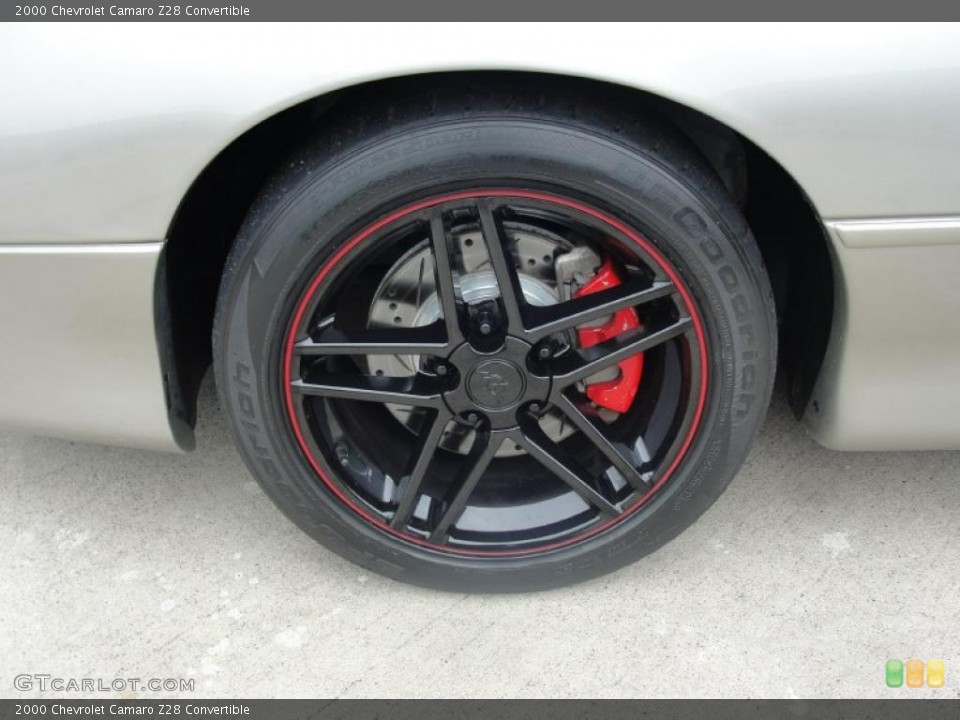 2000 Chevrolet Camaro Custom Wheel and Tire Photo #42294687