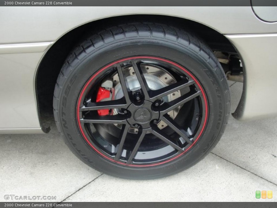 2000 Chevrolet Camaro Custom Wheel and Tire Photo #42294691