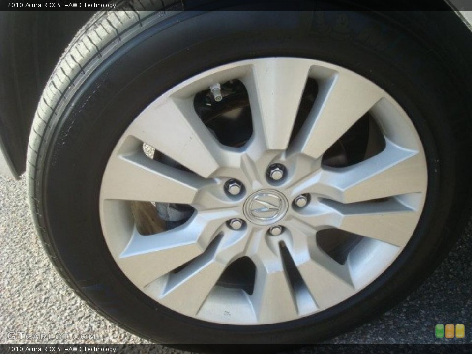 2010 Acura RDX SH-AWD Technology Wheel and Tire Photo #42299276