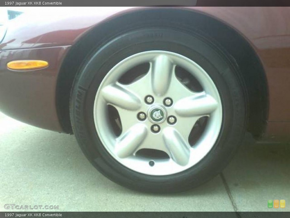 1997 Jaguar XK XK8 Convertible Wheel and Tire Photo #42303772