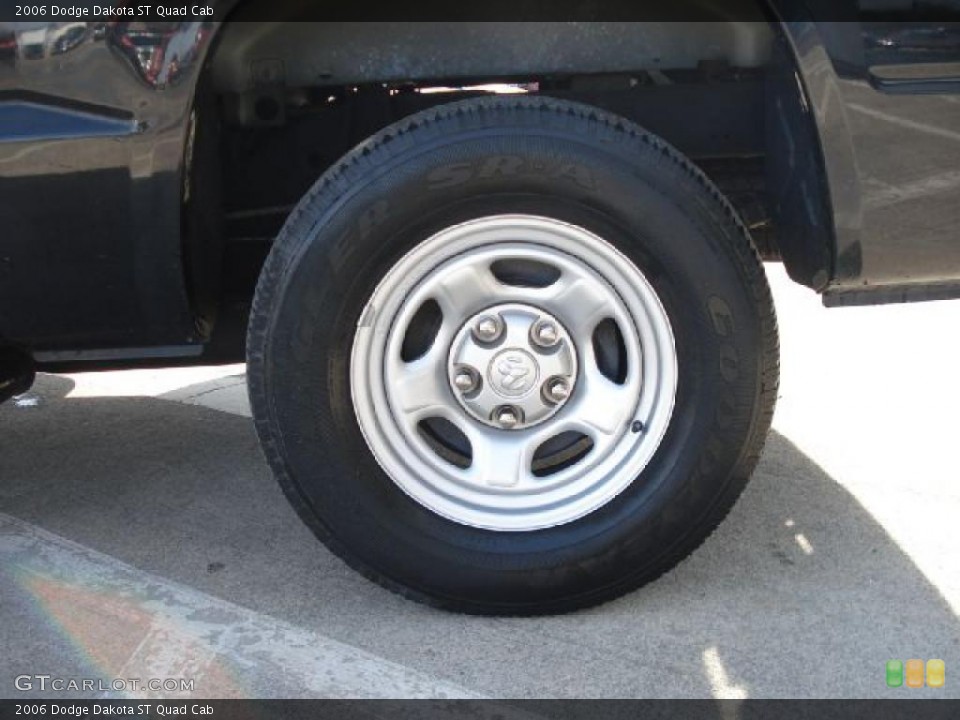 2006 Dodge Dakota ST Quad Cab Wheel and Tire Photo #42305792