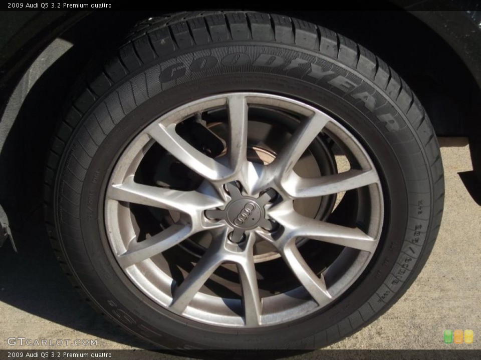 2009 Audi Q5 3.2 Premium quattro Wheel and Tire Photo #42306232