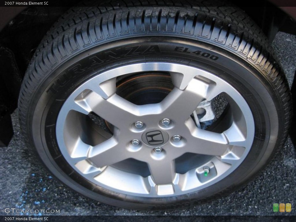 2007 Honda Element SC Wheel and Tire Photo #42317123