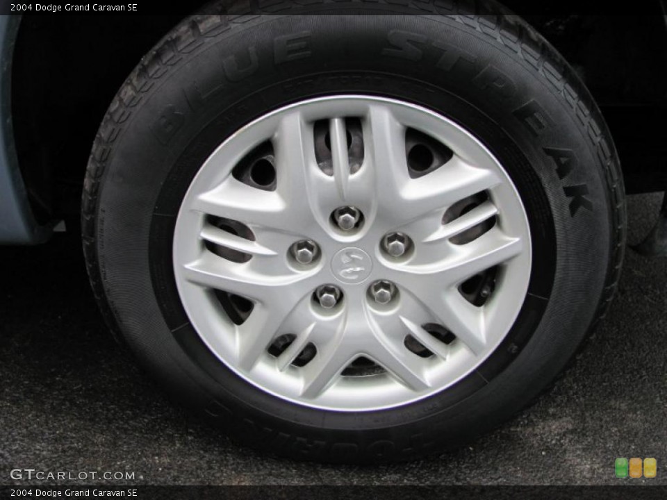 2004 Dodge Grand Caravan SE Wheel and Tire Photo #42320295