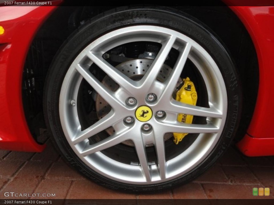 2007 Ferrari F430 Coupe F1 Wheel and Tire Photo #42328574