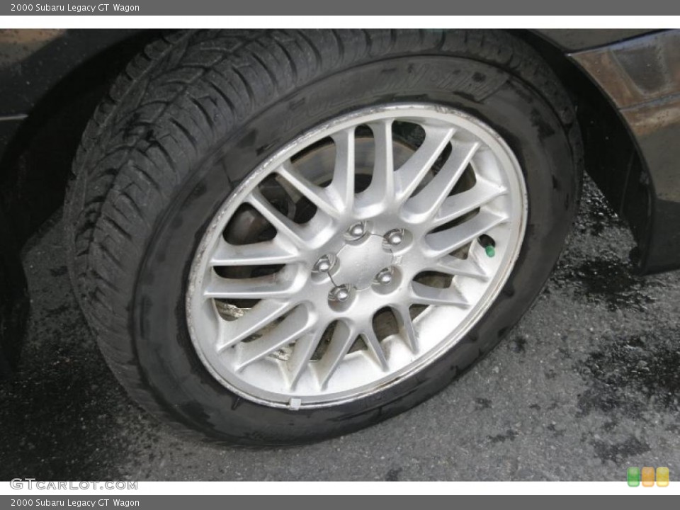 2000 Subaru Legacy GT Wagon Wheel and Tire Photo #42331750