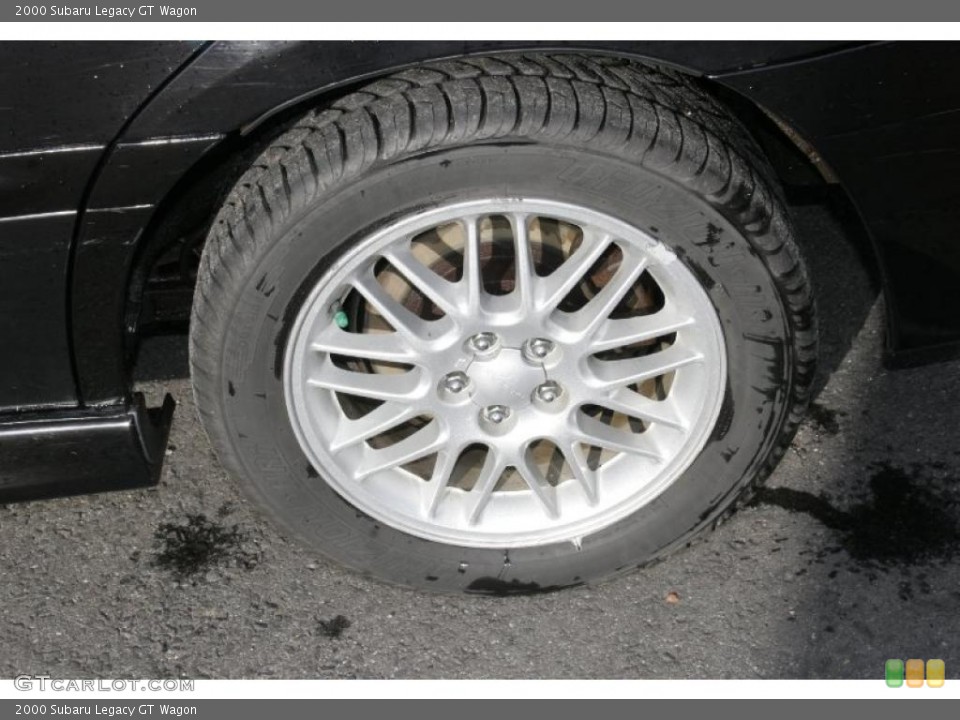 2000 Subaru Legacy GT Wagon Wheel and Tire Photo #42331782