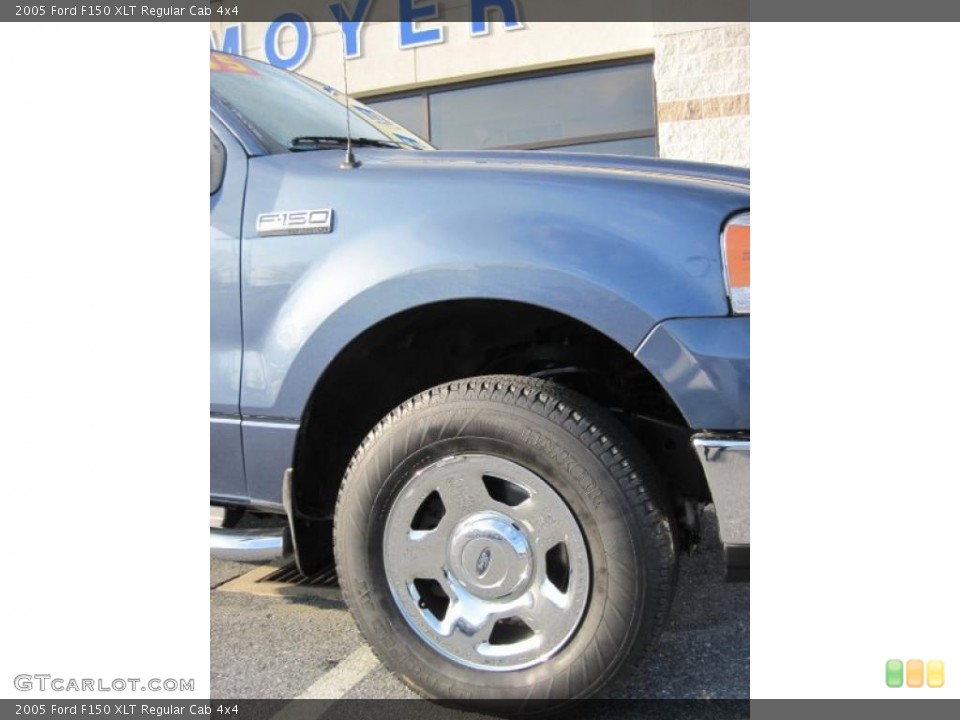 2005 Ford F150 XLT Regular Cab 4x4 Wheel and Tire Photo #42331882
